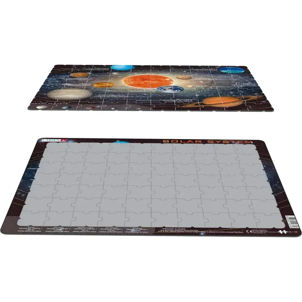Solar System Tray Solar System 70 Piece Tray Jigsaw Puzzle Larsen – Puzzle Merchant