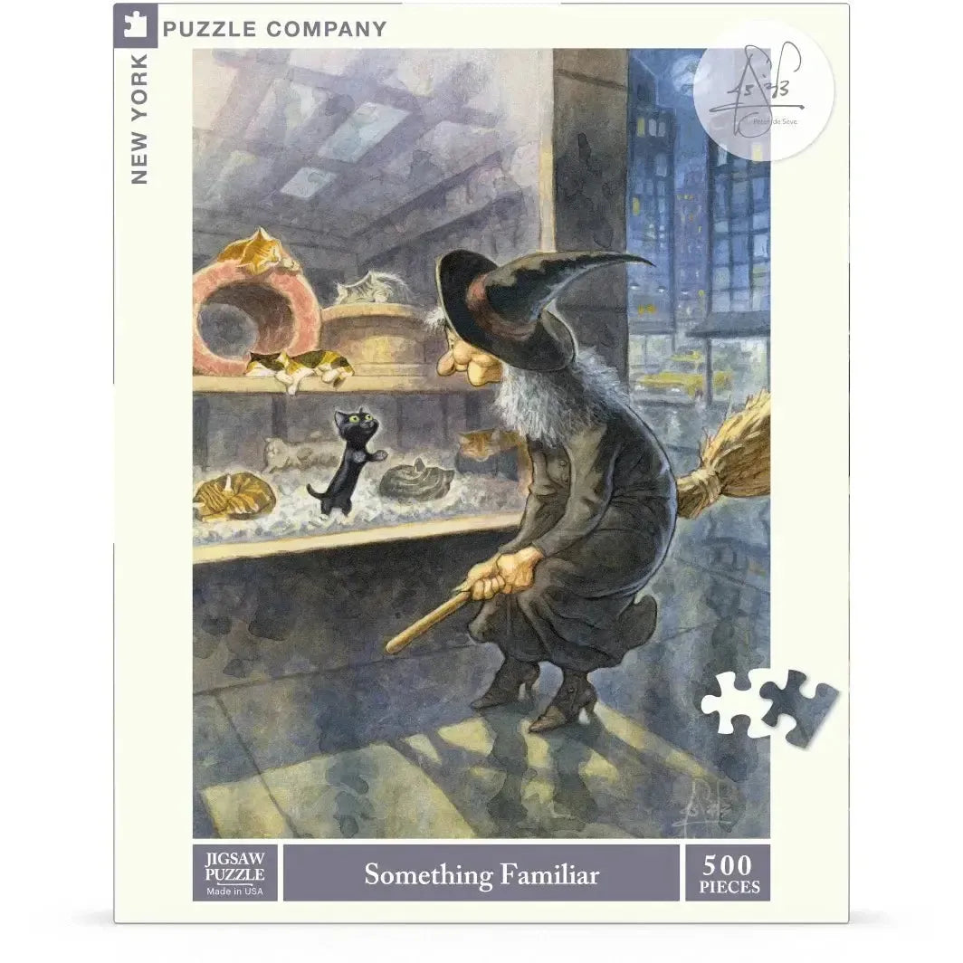 Something Familiar by Peter de Sève 500 Piece Jigsaw Puzzle NYPC