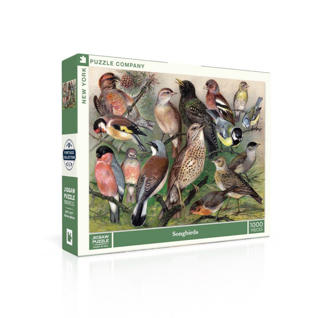 Songbirds 1000 Piece Jigsaw Puzzle NYPC