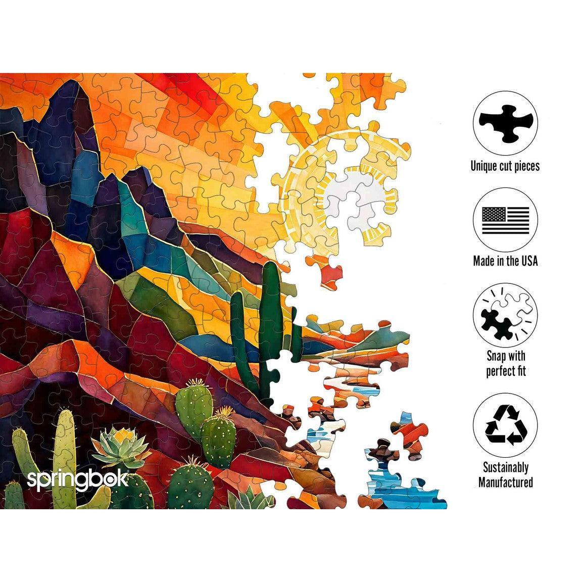 Southwest Sunrise 1000 Piece Jigsaw Puzzle Springbok