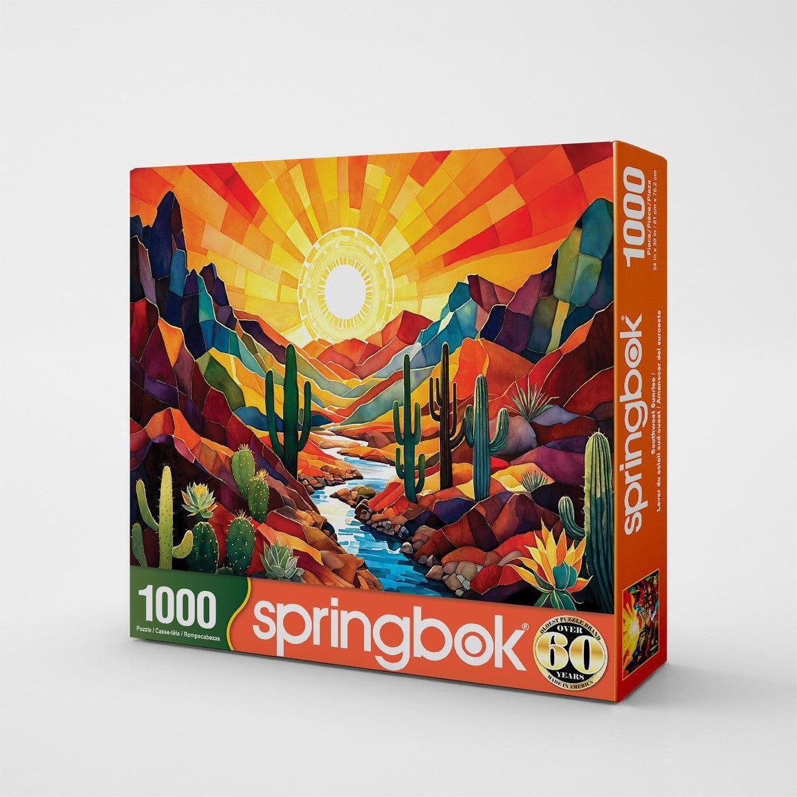 Southwest Sunrise 1000 Piece Jigsaw Puzzle Springbok