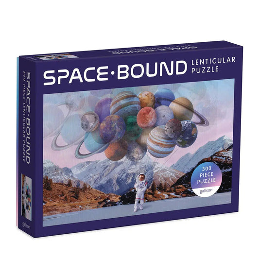 Space Bound 300 Piece Lenticular Jigsaw Puzzle Galison