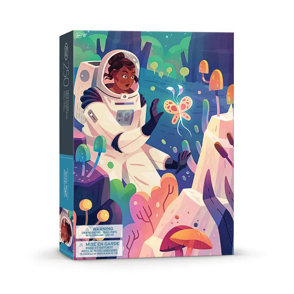 Space Butterfly 250 Piece Jigsaw Puzzle Fred