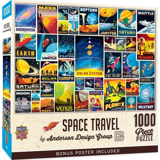 Space Travel by Anderson Design 1000 Piece Jigsaw Puzzle MasterPieces