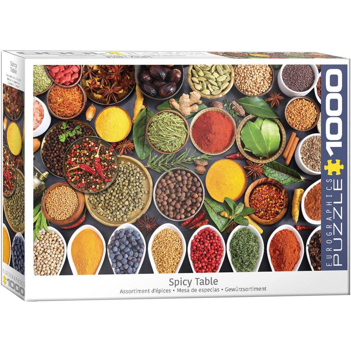 Spicy Table 1000 Piece Jigsaw Puzzle Eurographics