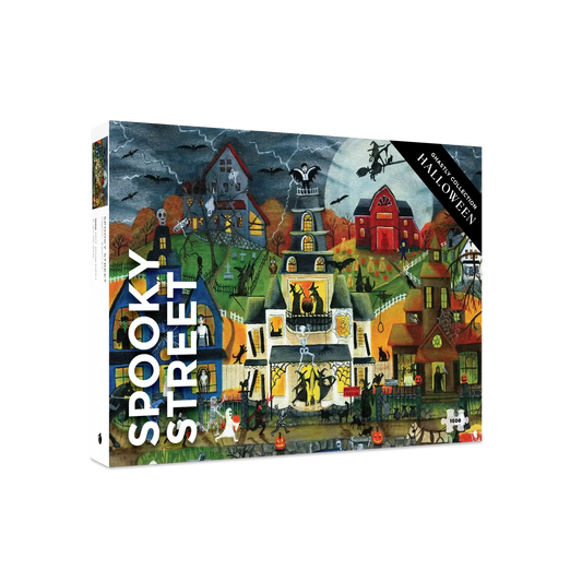 Spooky Street by Cheryl Bartley 1000 Piece Jigsaw Puzzle Pomegranate
