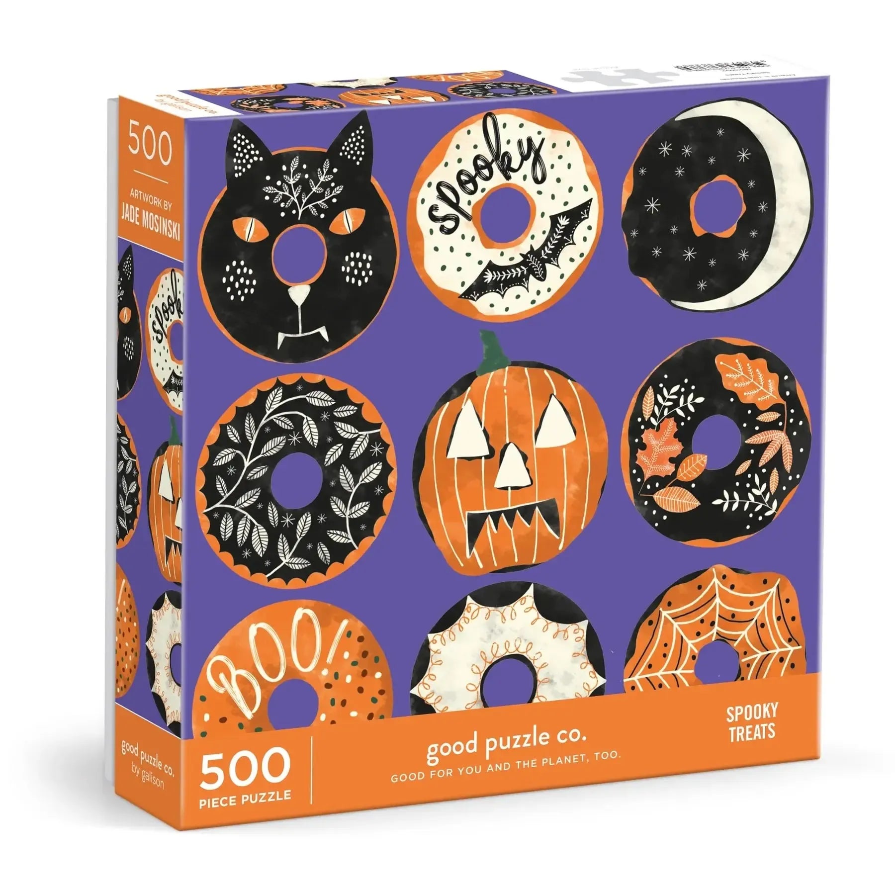 Spooky Treats 500 Piece Jigsaw Puzzle Galison