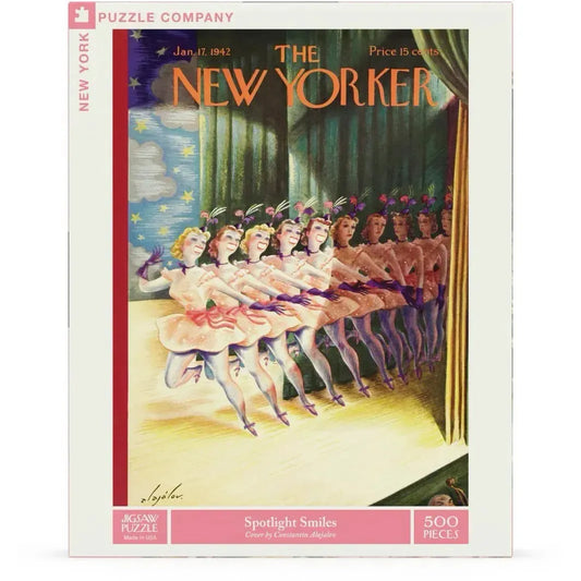 Spotlight Smiles The New Yorker 500 Piece Jigsaw Puzzle NYPC
