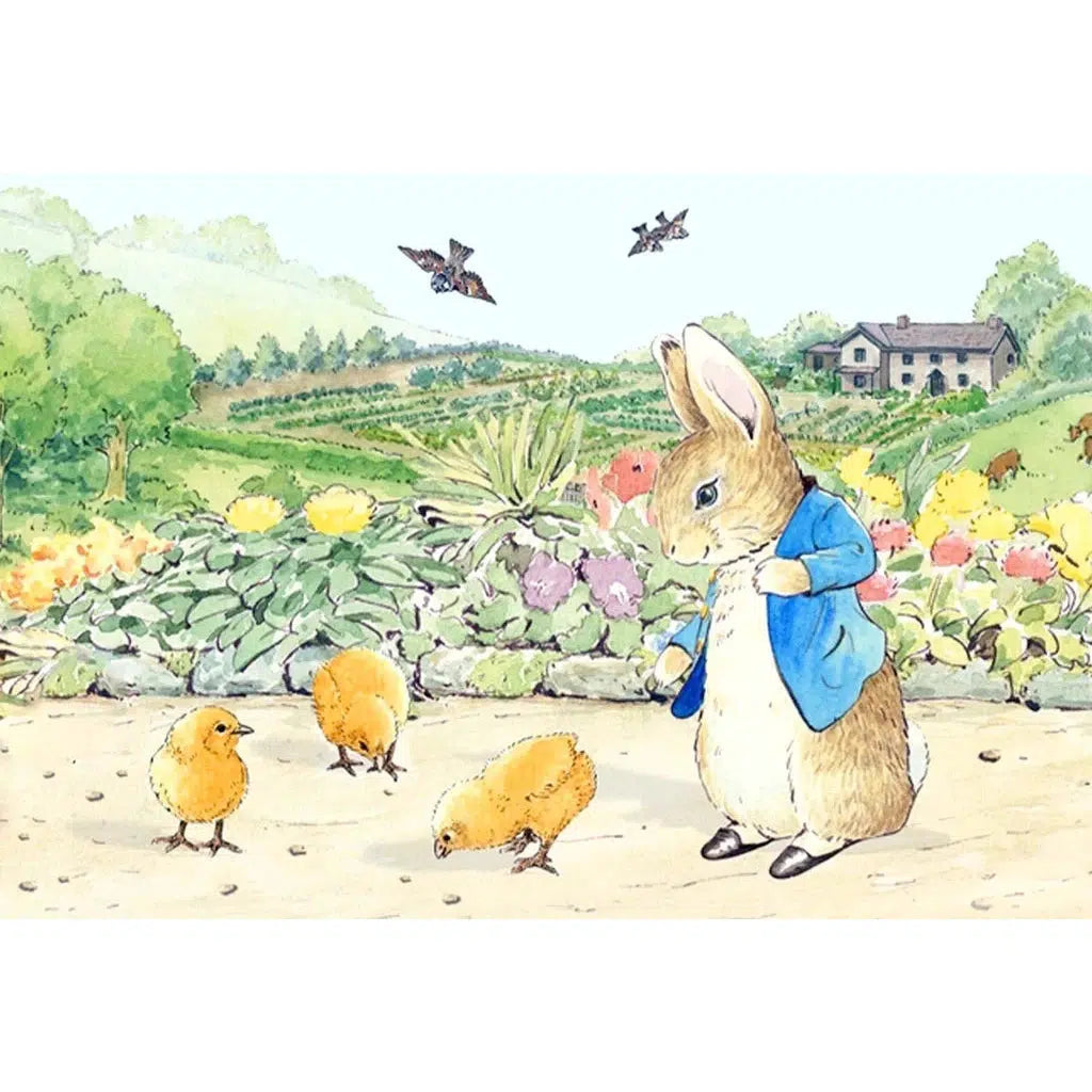 Spring Chicks Peter Rabbit 20 Piece Mini Jigsaw Puzzle NYPC