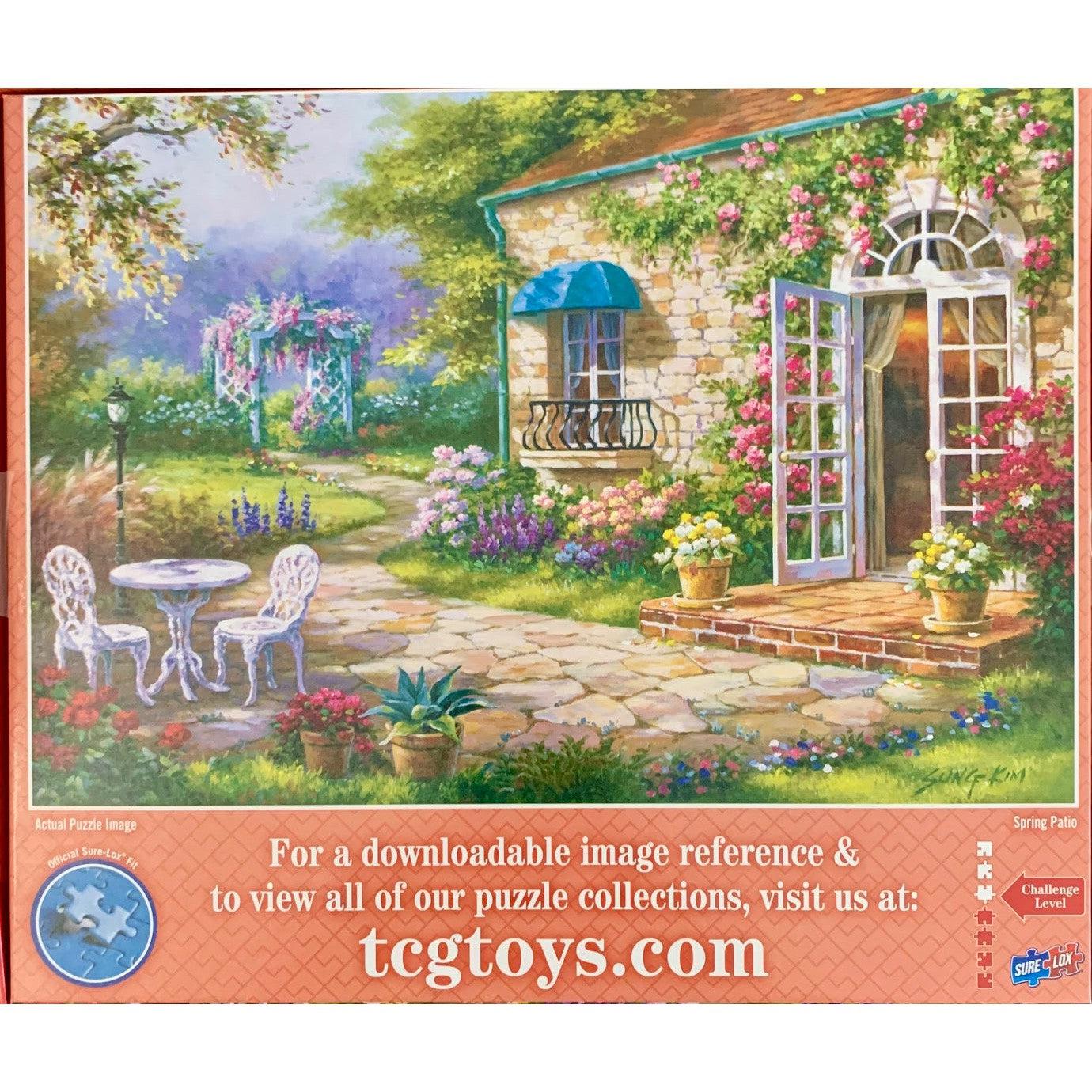 Spring Patio 500 Piece Jigsaw Puzzle Sure Lox