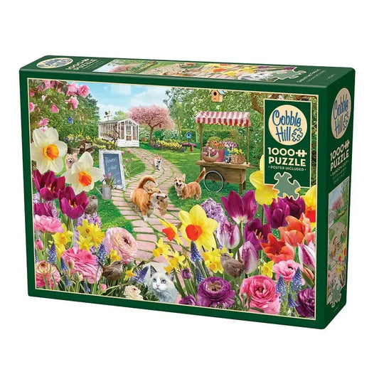 Springtime Frolic 1000 Piece Jigsaw Puzzle Cobble Hill