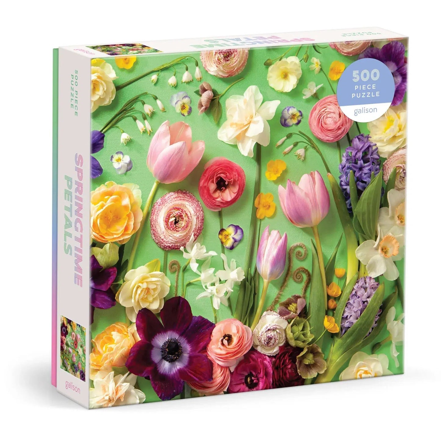 Springtime Petals 500 Piece Jigsaw Puzzle Galison