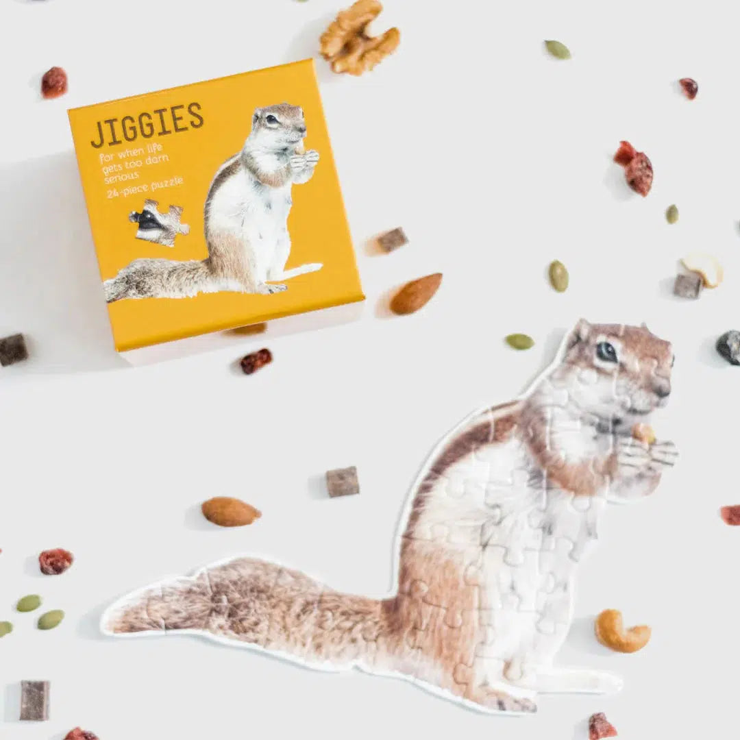 Squirrel 24 Piece Mini Jigsaw Puzzle Gibbs Smith