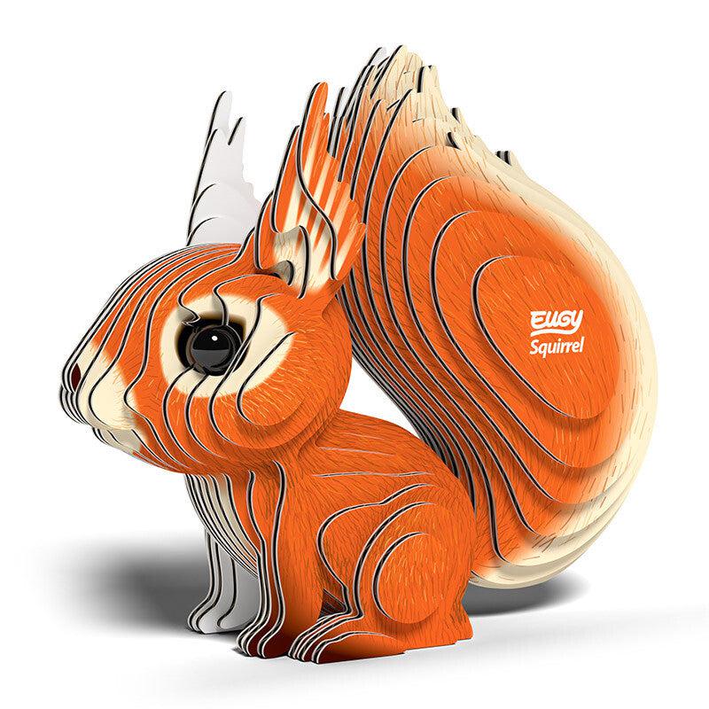 Squirrel 3D Cardboard Model Kit Eugy