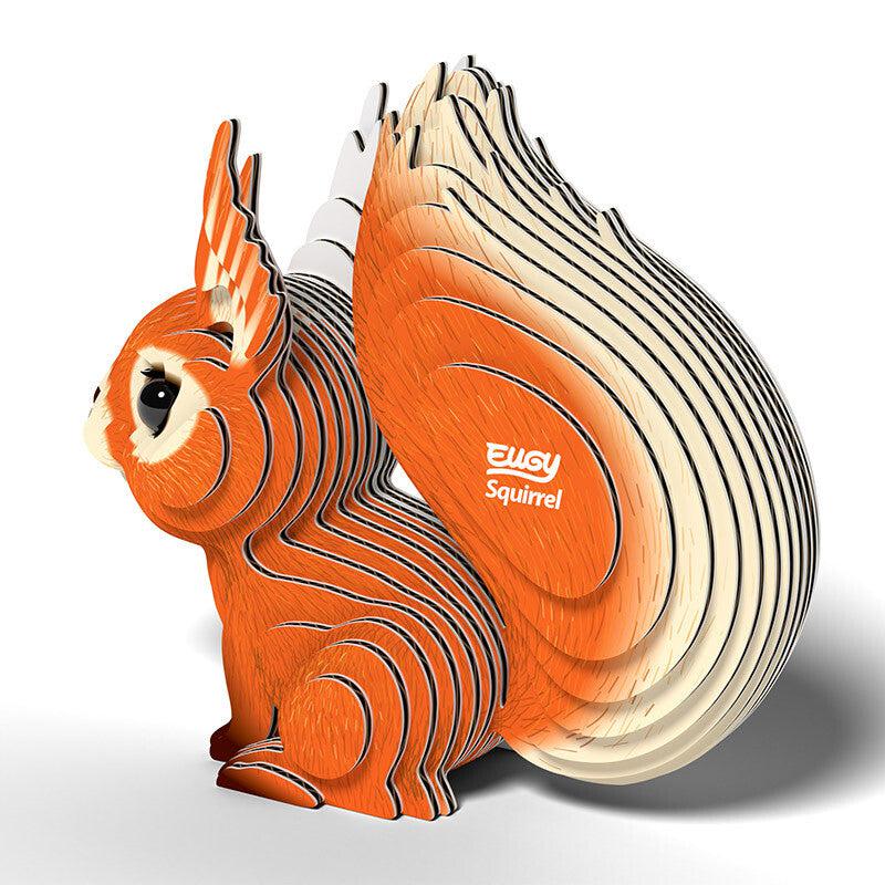 Squirrel 3D Cardboard Model Kit Eugy