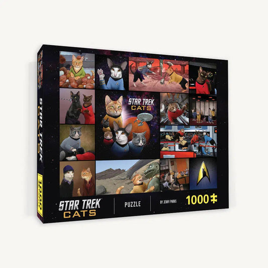 Star Trek Cats 1000 Piece Jigsaw Puzzle Chronicle