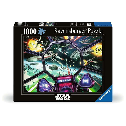 Star Wars Tie Fighter Cockpit 1000 Piece Jigsaw Puzzle Ravensburger