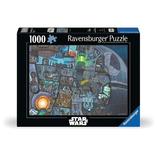 Star Wars Where's Wookie 1000 Piece Jigsaw Puzzle Ravensburger