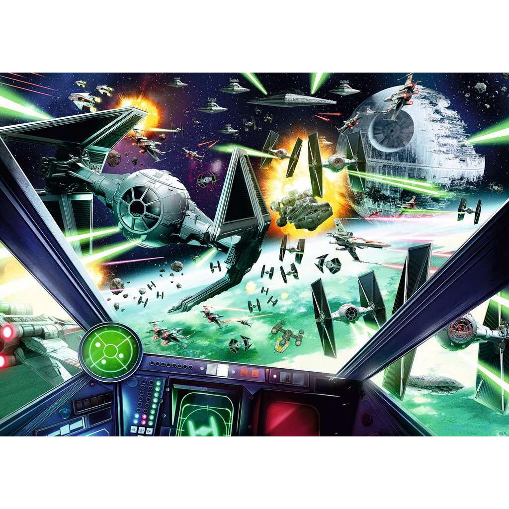 スターウォーズ Star Wars X-Wing Cockpit 1000 Piece Jigsaw Puzzle Ravensburger