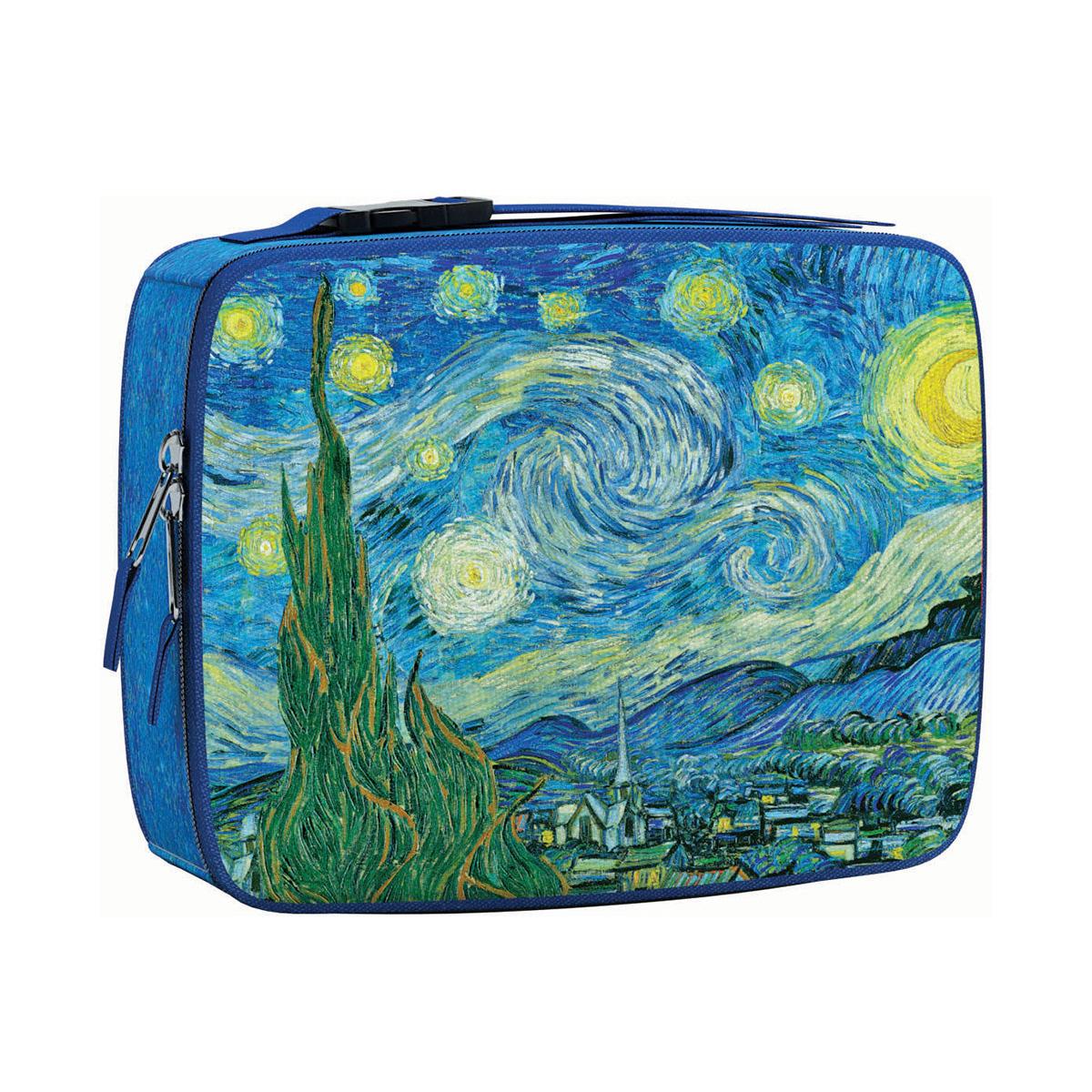 Starry Night Lunch Bag & 100 Piece Jigsaw Puzzle Eurographics