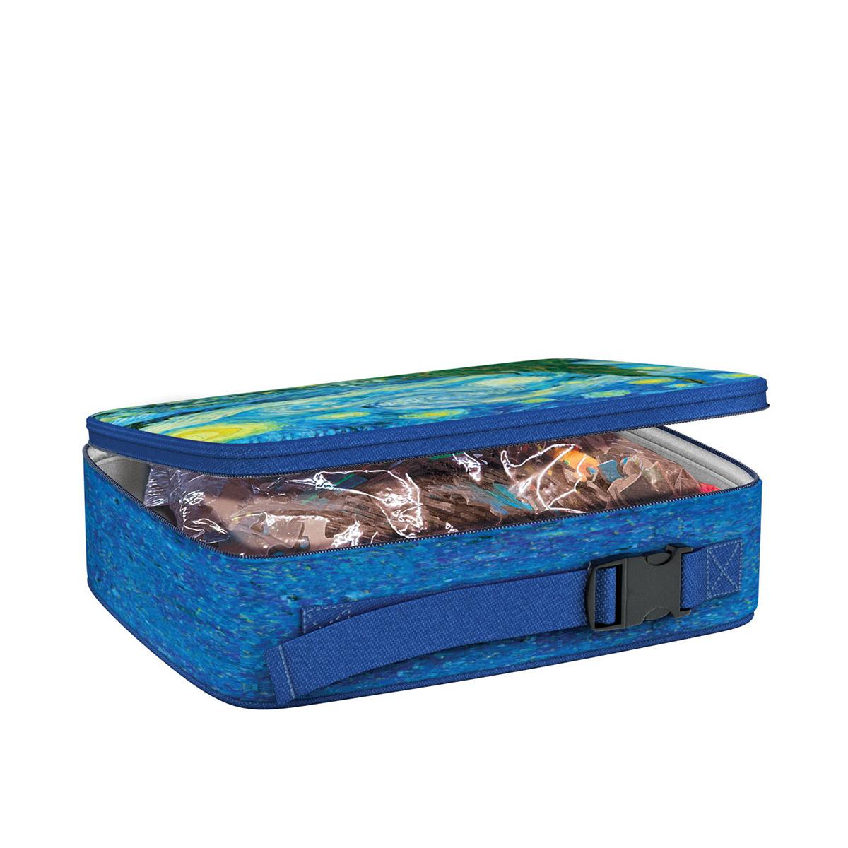 Starry Night Lunch Bag & 100 Piece Jigsaw Puzzle Eurographics