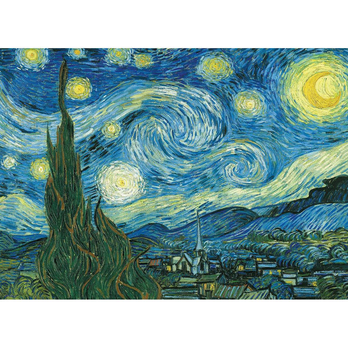 Starry Night by Van Gogh 1000 Piece Jigsaw Puzzle Eurographics