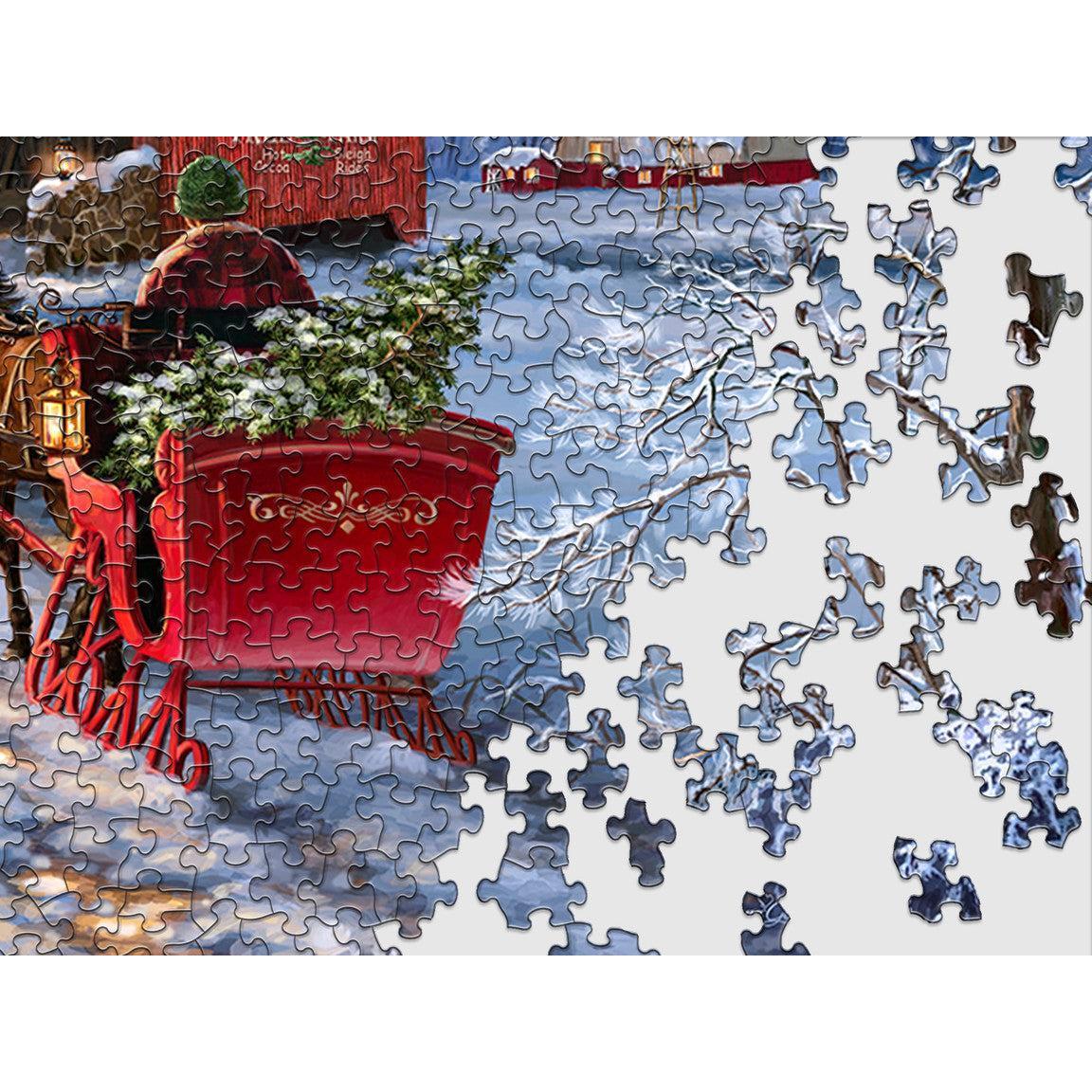 Starry Winter Night 1000 Piece Jigsaw Puzzle Springbok