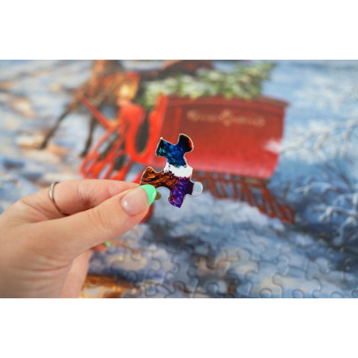 Starry Winter Night 1000 Piece Jigsaw Puzzle Springbok