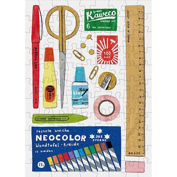 Stationery 99 Piece Mini Jigsaw Puzzle Happily