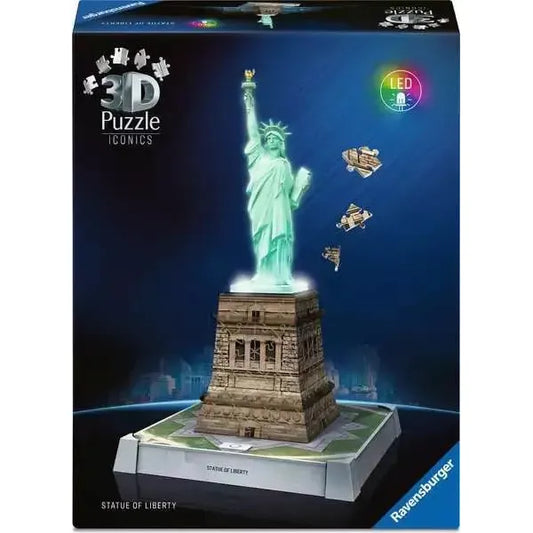 Statue of Liberty 128 Piece 3D Jigsaw Puzzle Ravensburger