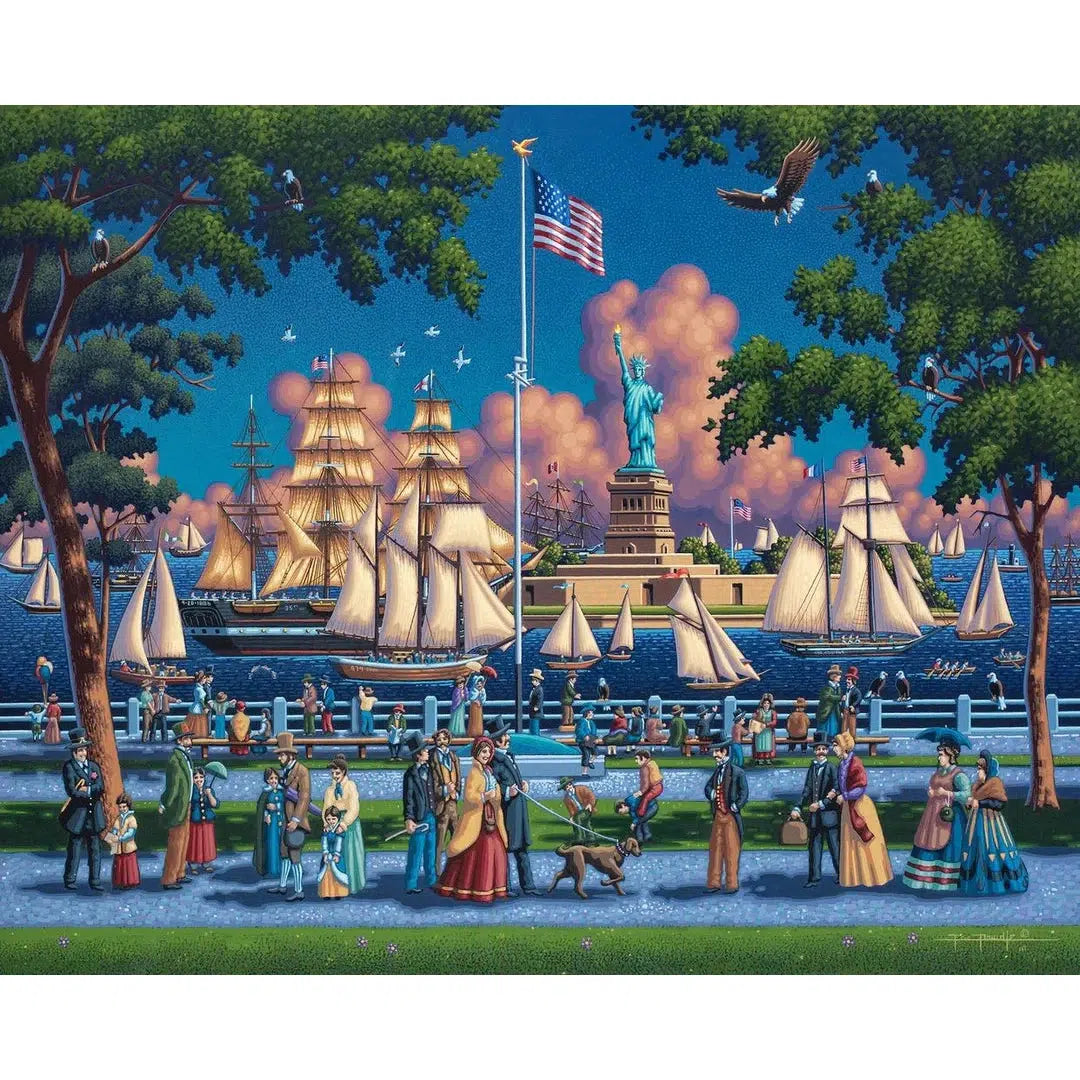 Statue of Liberty 210 Piece Jigsaw Puzzle Dowdle