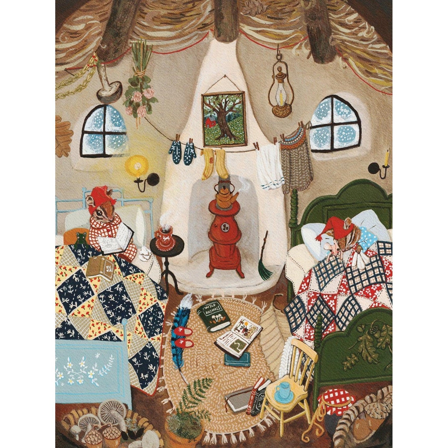 Stay Cozy 1000 Piece Jigsaw Puzzle NYPC