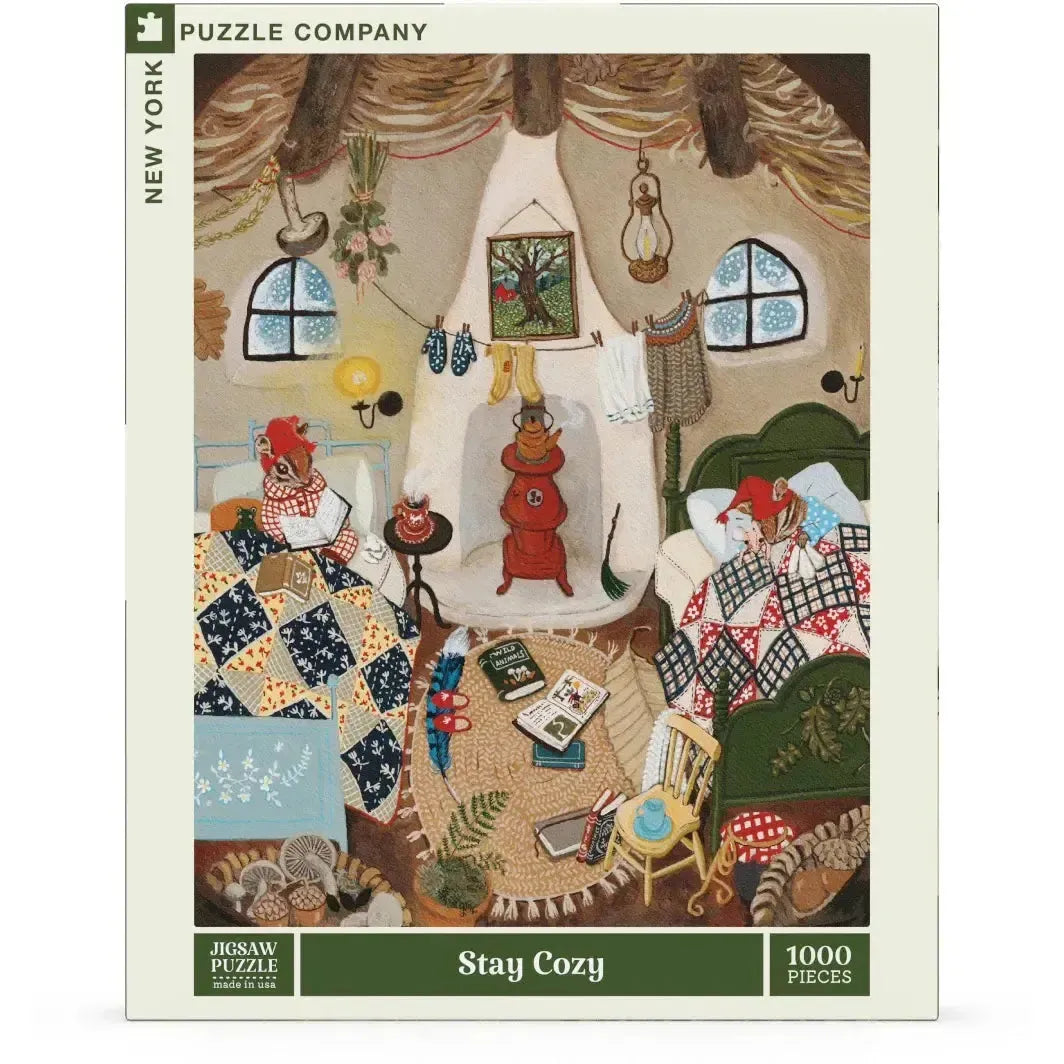 Stay Cozy 1000 Piece Jigsaw Puzzle NYPC