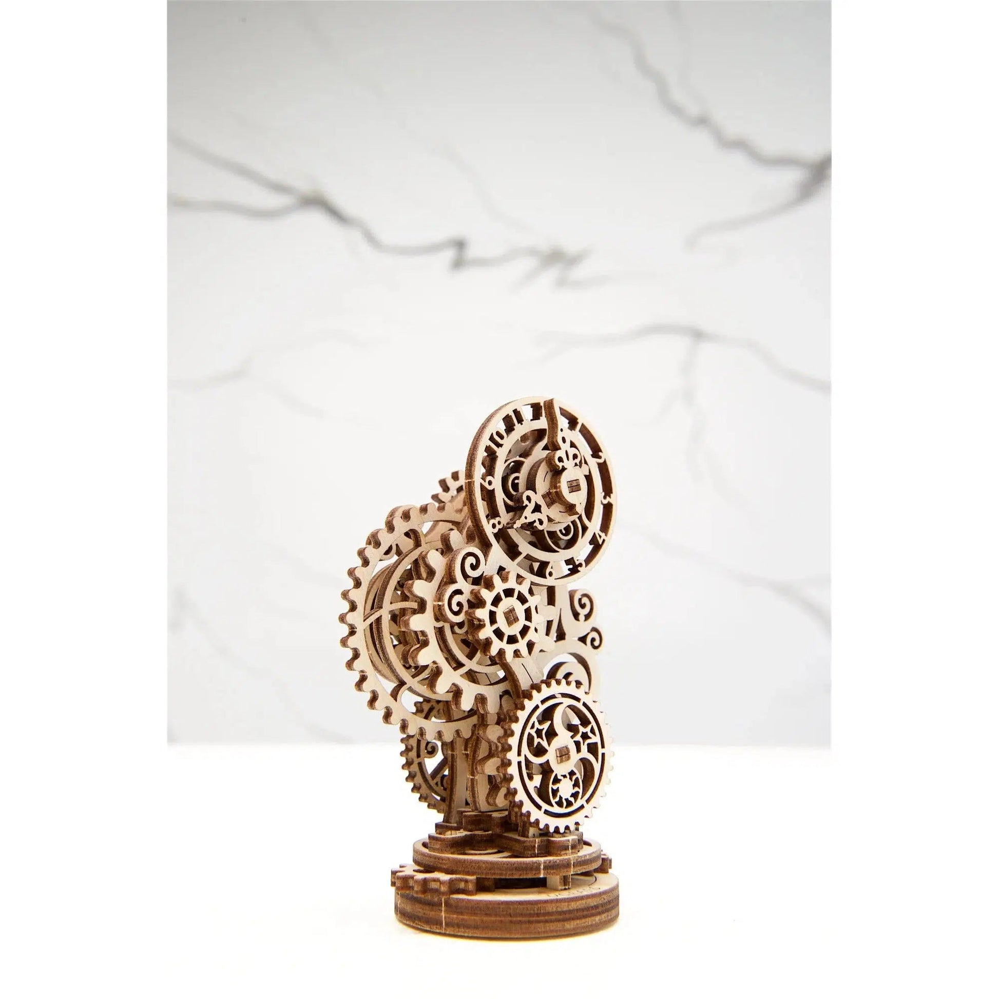 Steampunk Clock 3D Wood Model Kit UGEARS