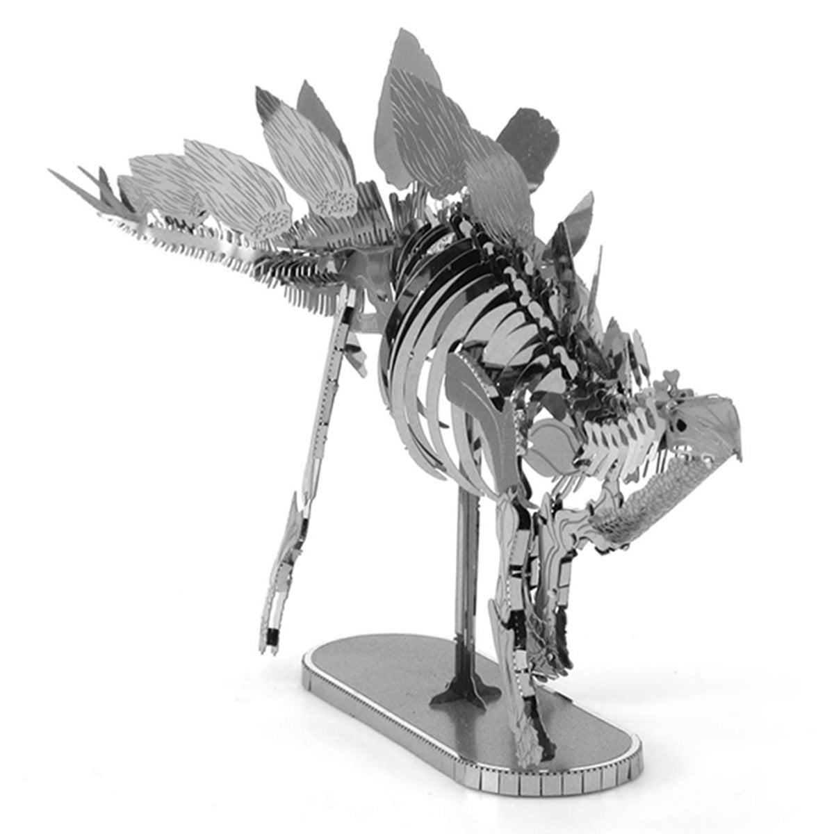 Stegosaurus Skeleton 3D Steel Model Kit Metal Earth