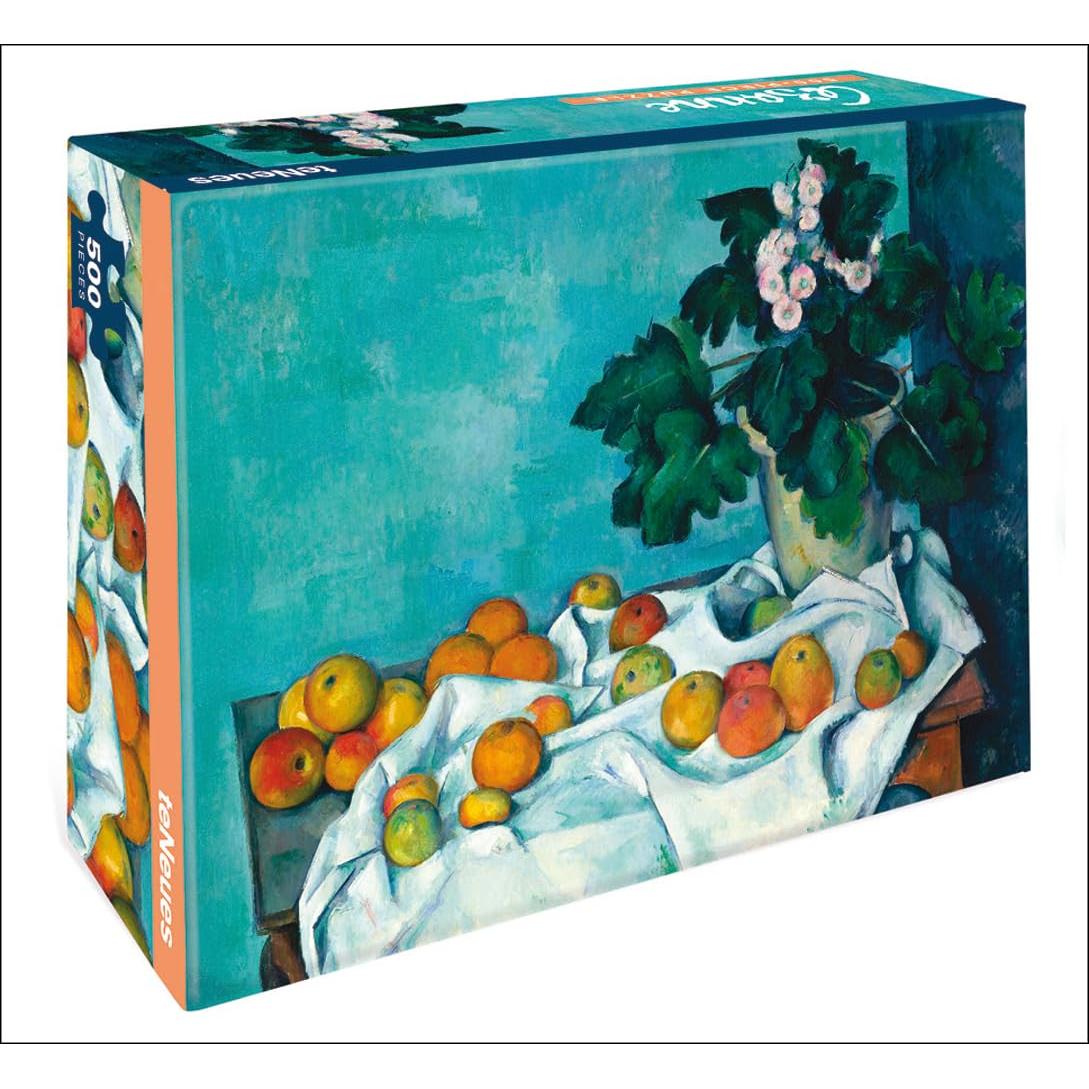 Still Life with Apples by Cezanne 500 Piece Jigsaw Puzzle teNeues