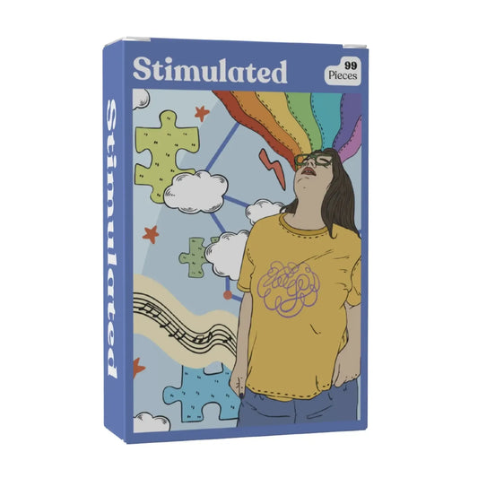 Stimulated 99 Piece Mini Jigsaw Puzzle Puzzledly