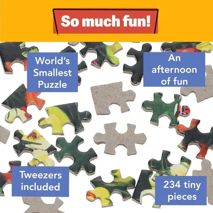 Stocking Stuffers 234 Piece "World's Smallest" Jigsaw Puzzle TDC