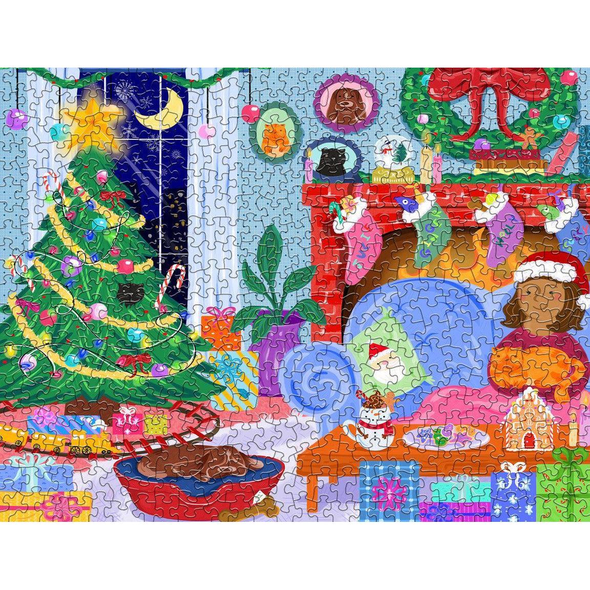 Stockings & Snuggles 500 Piece Jigsaw Puzzle Springbok