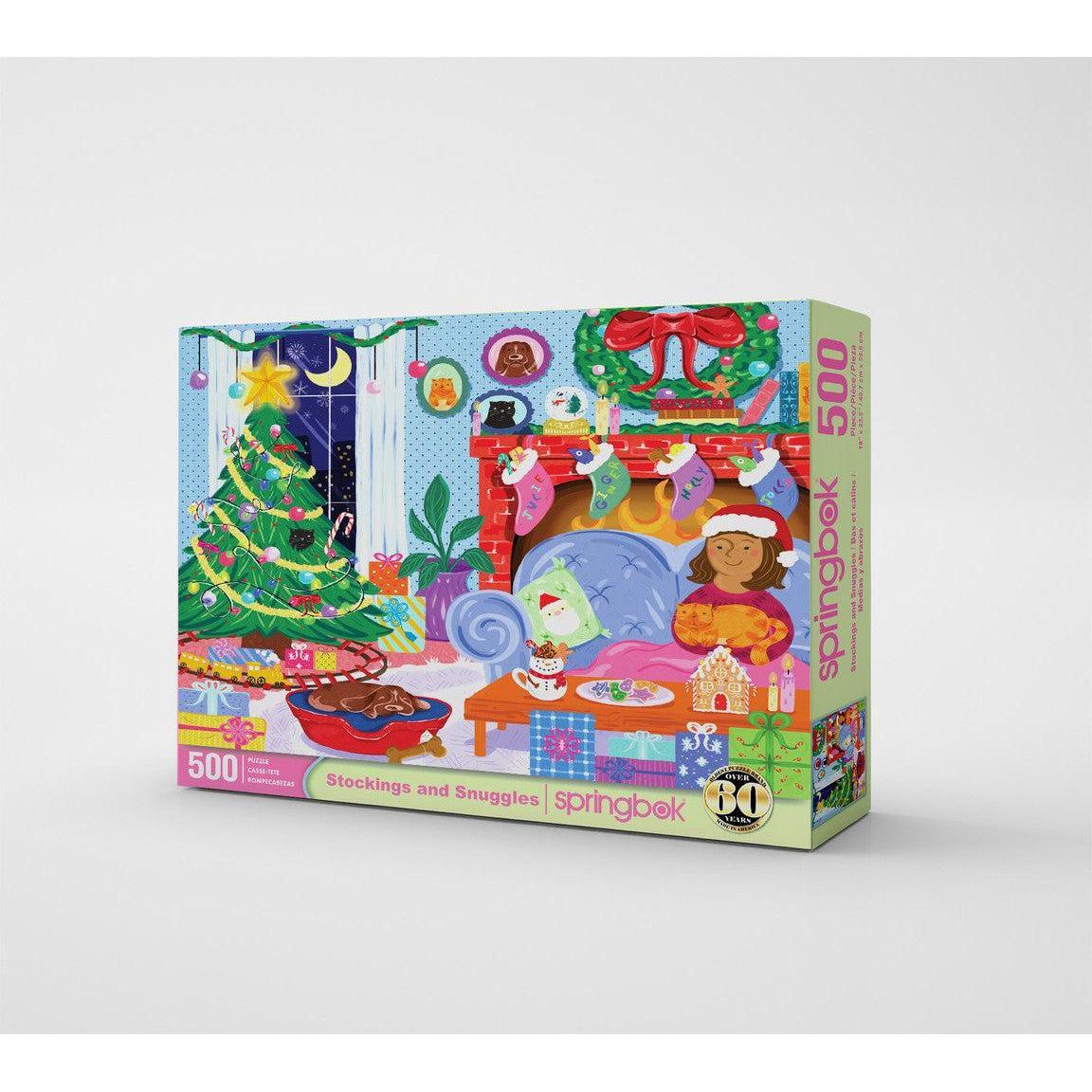 Stockings & Snuggles 500 Piece Jigsaw Puzzle Springbok