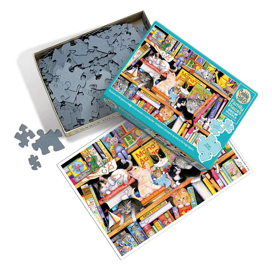 Storytime Kittens 350 Piece Family Jigsaw Puzzle Cobble Hill