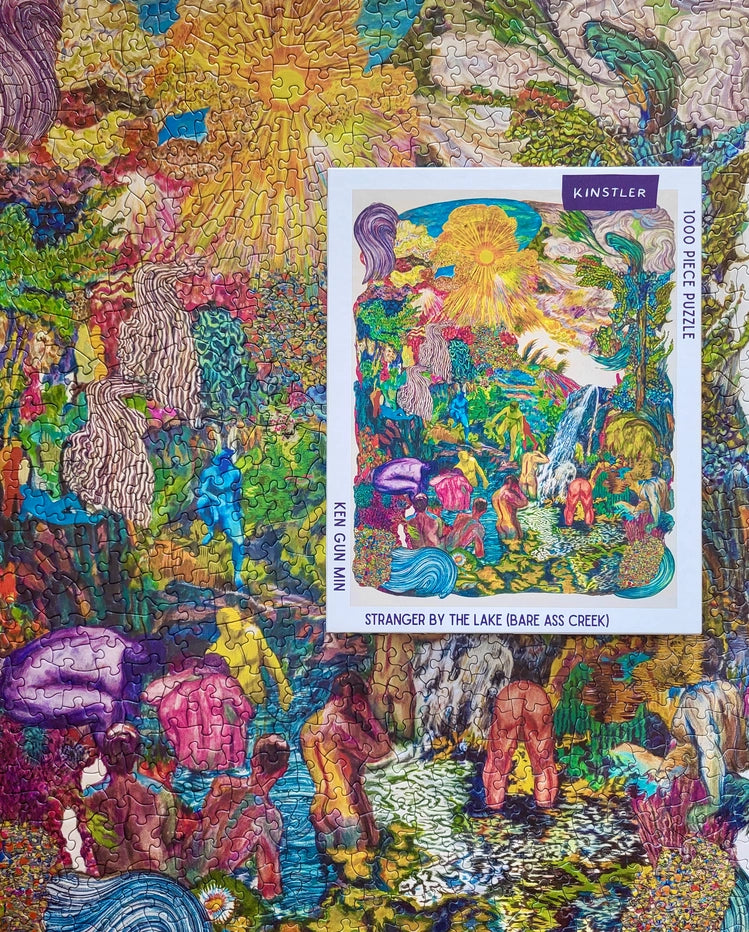 Stranger By the Lake (Bare Ass Creek) 1000 Piece Jigsaw Puzzle Kinstler