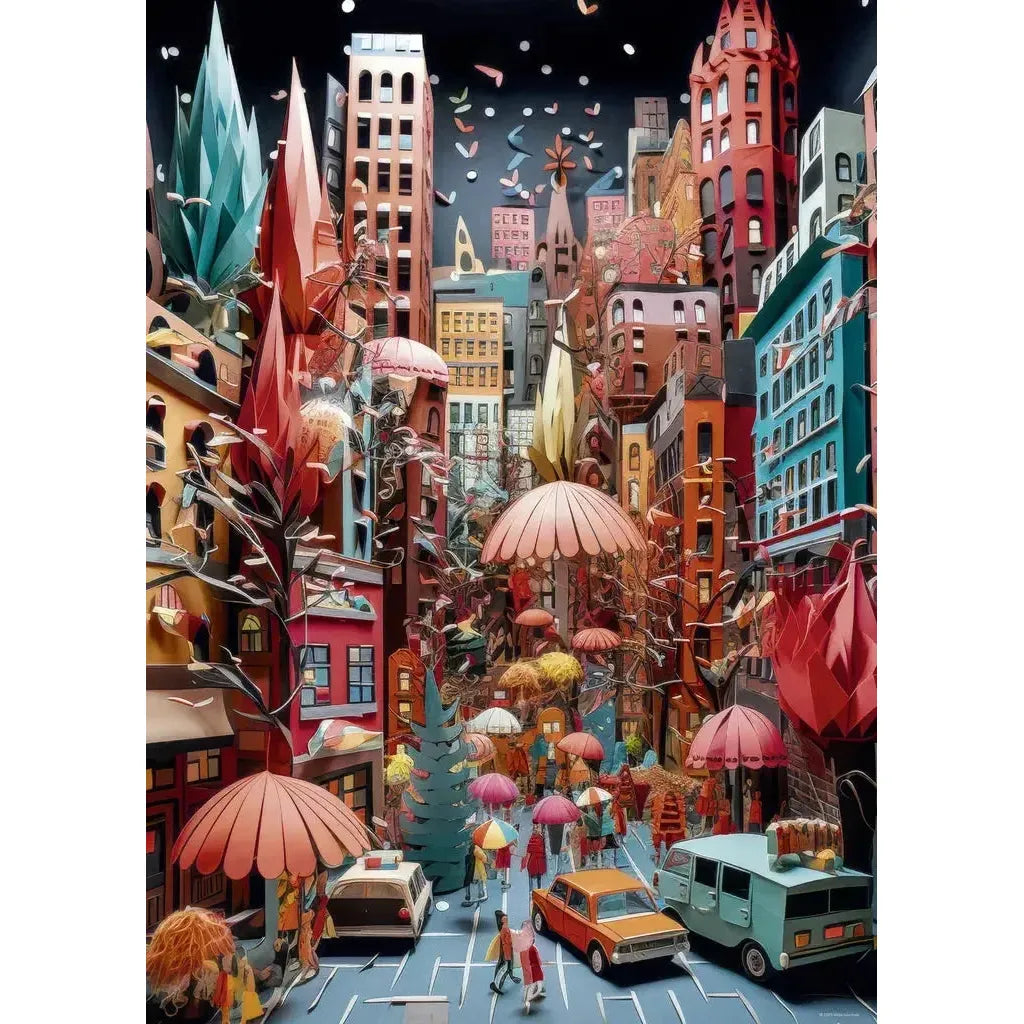 Street Canyon Paper-Like 1000 Piece Jigsaw Puzzle Heye