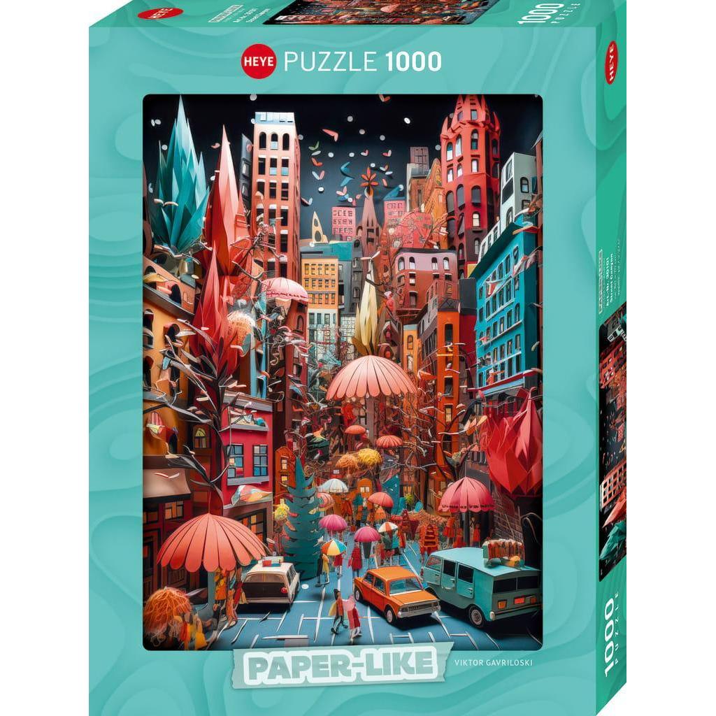 Street Canyon Paper-Like 1000 Piece Jigsaw Puzzle Heye
