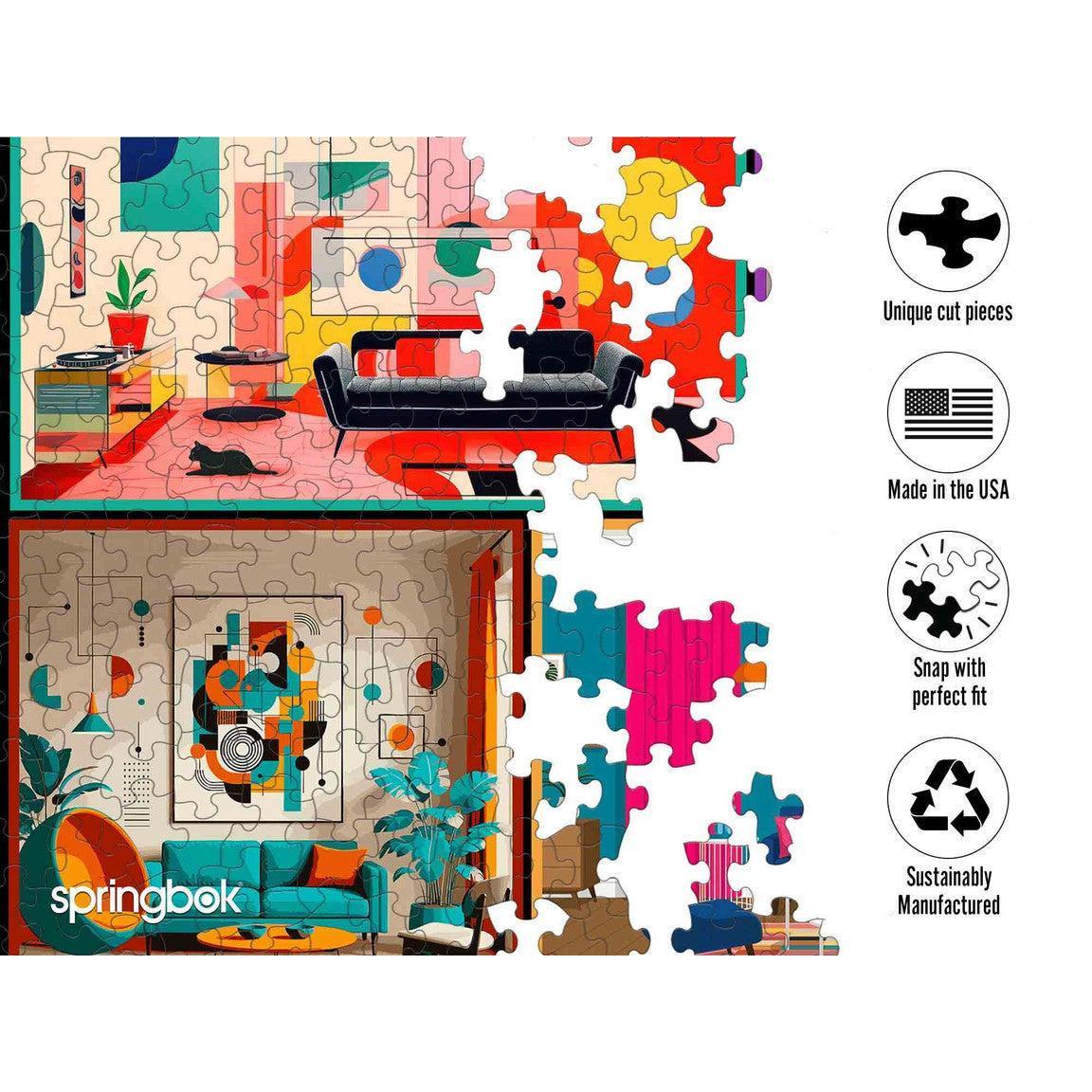 Stylish Spaces 500 Piece Jigsaw Puzzle Springbok