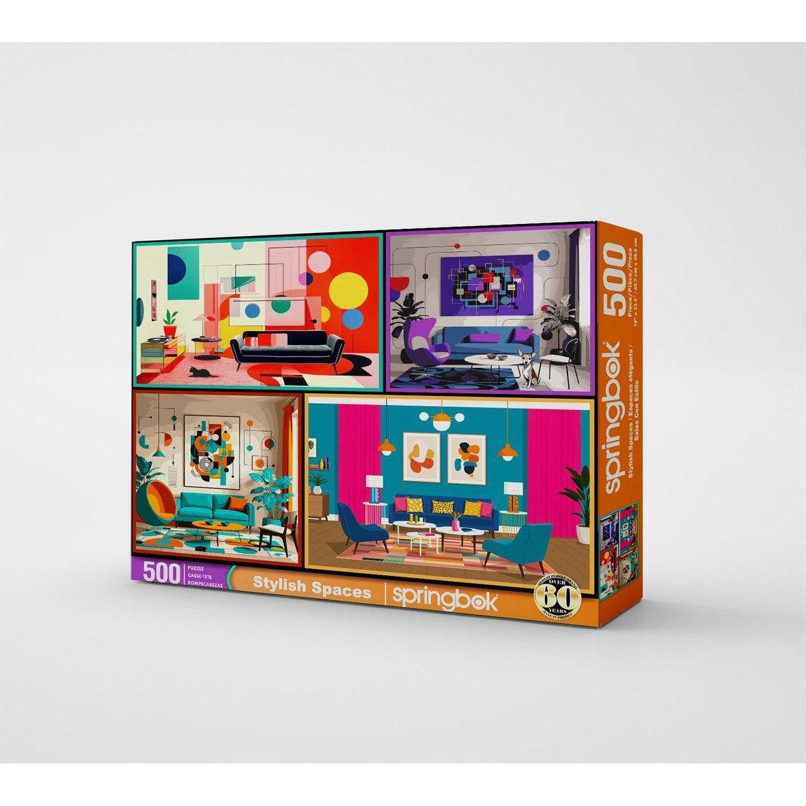 Stylish Spaces 500 Piece Jigsaw Puzzle Springbok