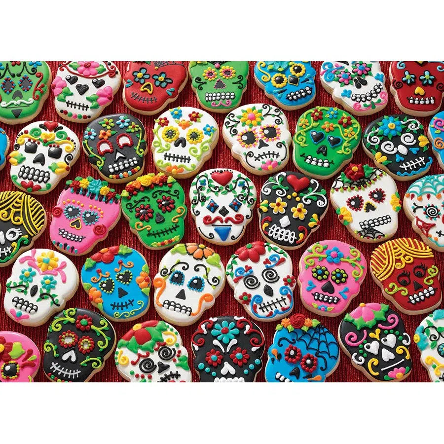 Sugar Skull Cookies 1000 Piece Jigsaw Puzzle Cobble Hill