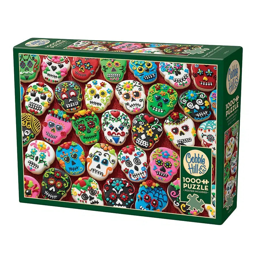 Sugar Skull Cookies 1000 Piece Jigsaw Puzzle Cobble Hill