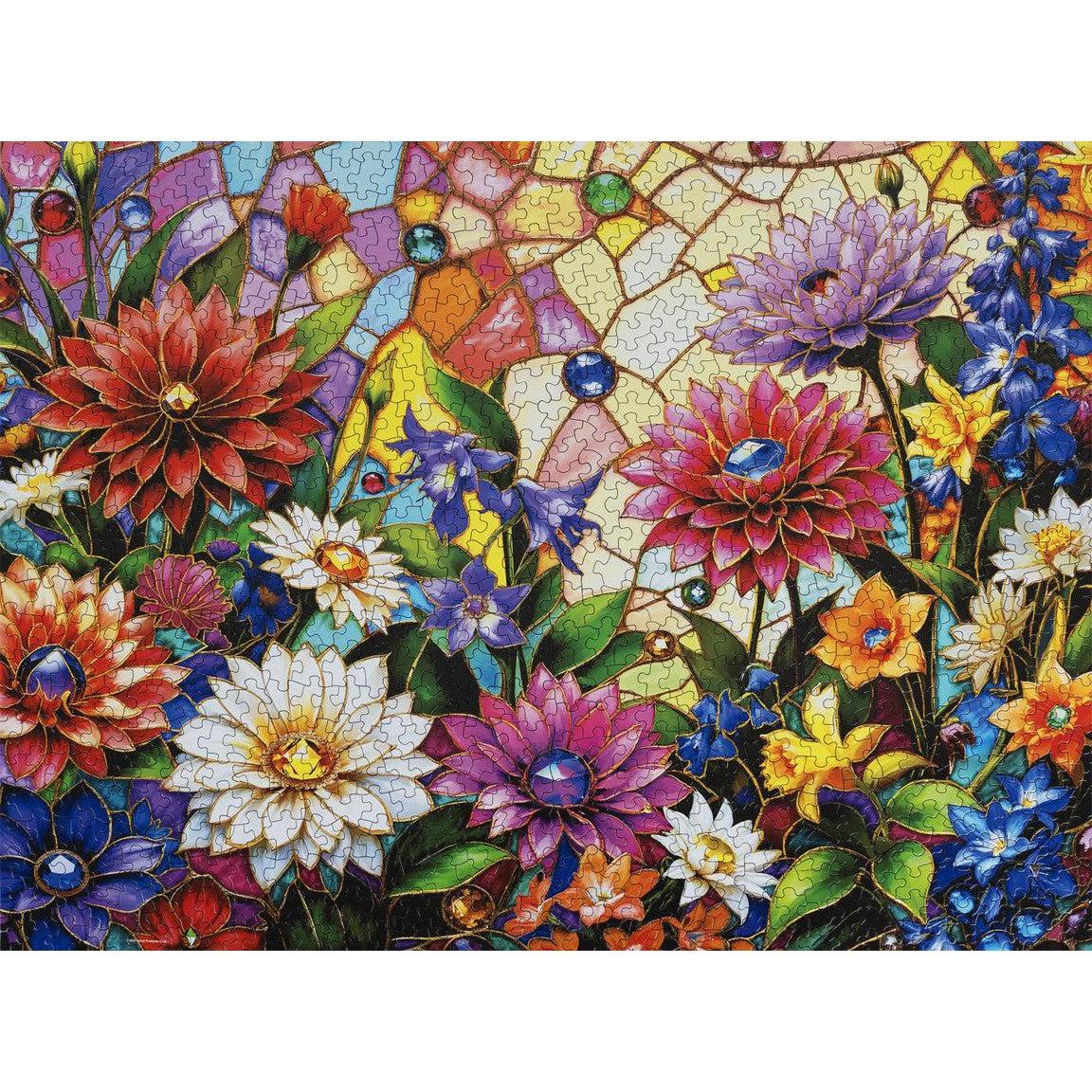 Summer Flower Garden 1000 Piece Jigsaw Puzzle Springbok