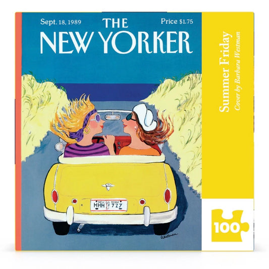 Summer Friday The New Yorker 100 Piece Mini Jigsaw Puzzle NYPC